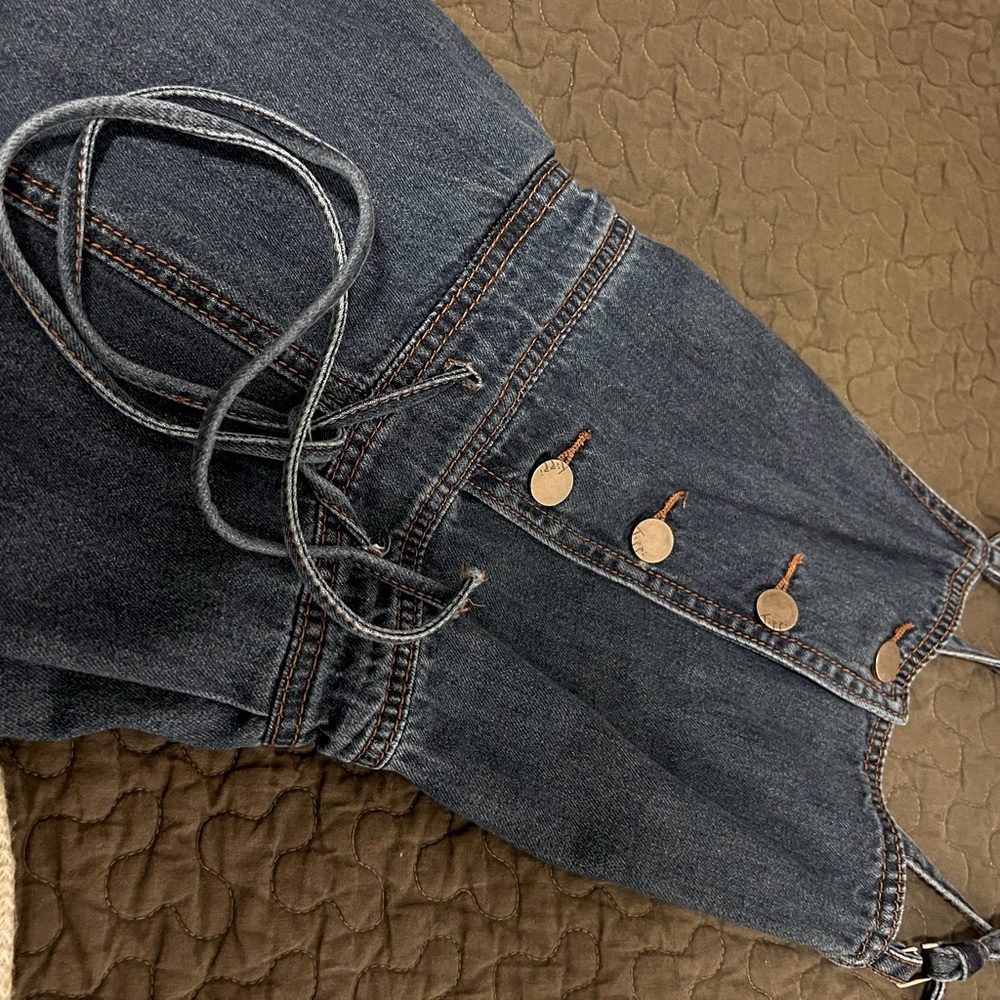 Wide leg Overalls